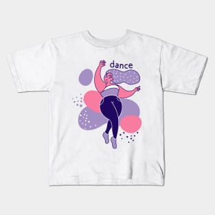 girl dancing Kids T-Shirt